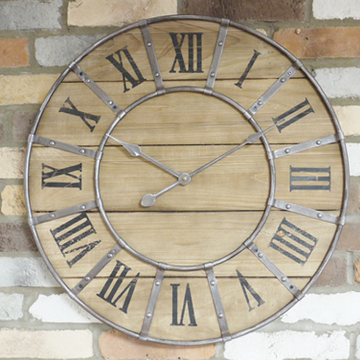 Large Round Wall Clock