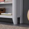 Grey Painted Large Coffee Table with Oak