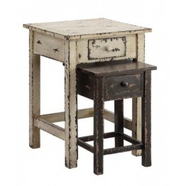 Distressed Nest Two Chest Table