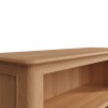 Stanhope Small Wide Bookcase